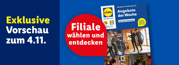 Exklusive Vorschau der Angebote