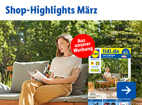 Shop-Highlights März