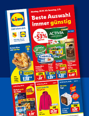 Angebotsprospekt nächste Woche