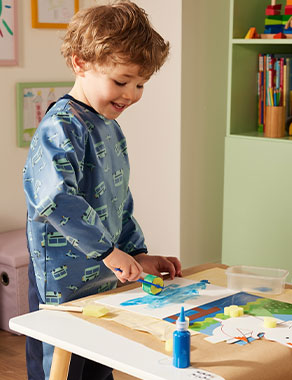 Kunterbunte Kindergartenwelt