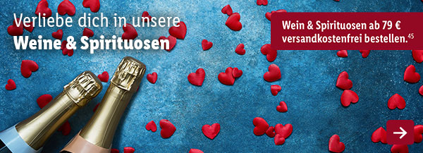 Wein & Spirituosen: Valentinstag