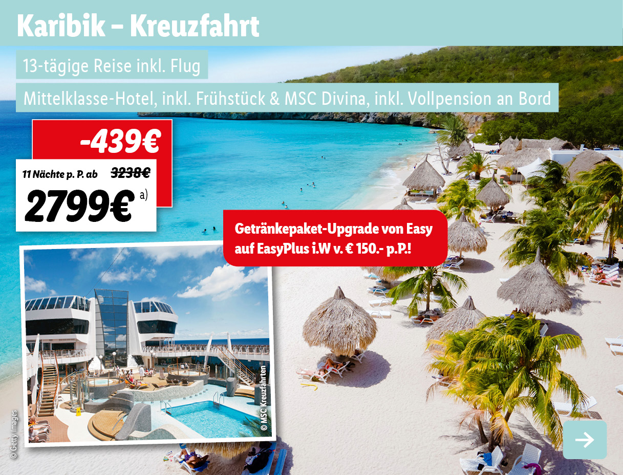 Karibik - Kreuzfahrt - MSC Divina