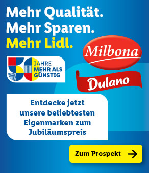 Entdecke unsere beliebtesten Eigenmarken zum Jubiläumspreis