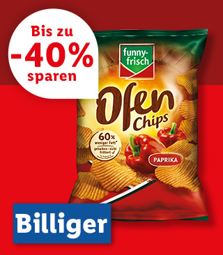 Billiger | Ab Donnerstag, 2.5.