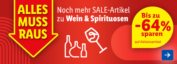 Wein und Spirituosen SALE