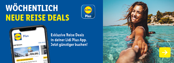 Lidl Plus Reisen Deals