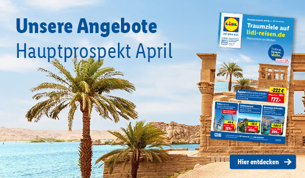 Unsere Angebote - Hauptprospekt April