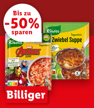 Billiger | Ab Montag, 20.1.