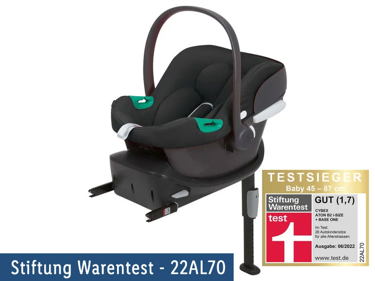 CYBEX Silver Babyschale »Aton B2 i-Size«, inkl. Basisstation »Base One«