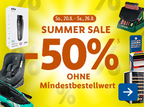 50% im Summer Sale