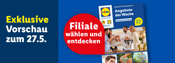 Exklusive Vorschau der Angebote