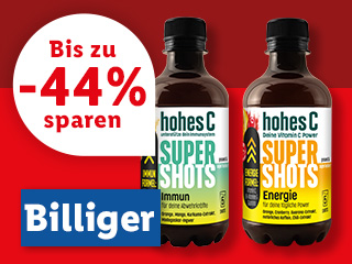 Billiger | Ab Donnerstag, 25.4.