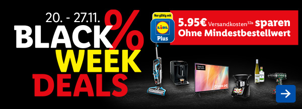 BLACK WEEK DEALS