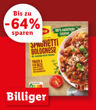 Billiger | Ab Montag, 18.11.