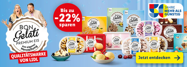 Bon Gelati | Ab Montag, 7.8.