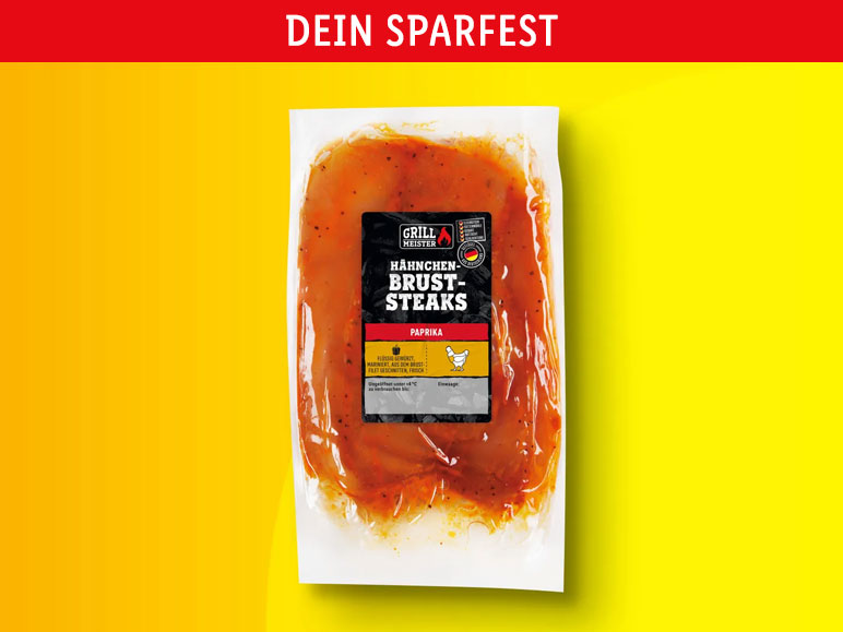 Grillmeister Hähnchenbruststeaks