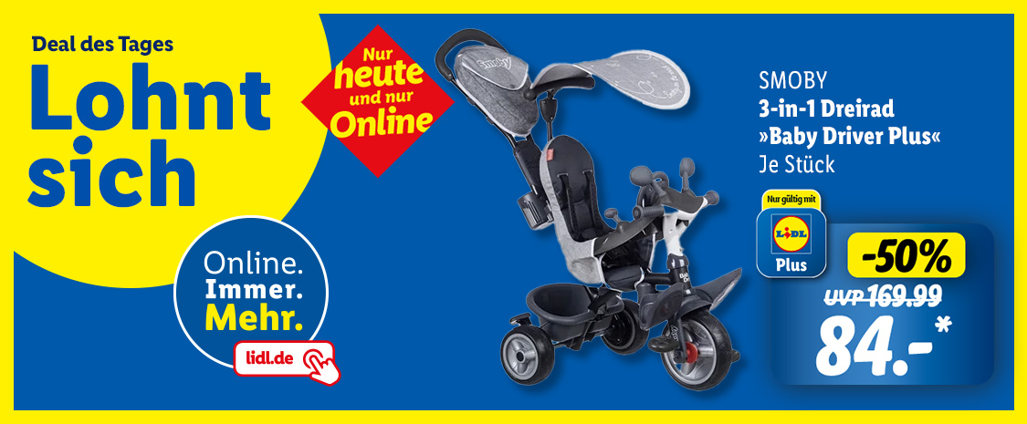 Lidl Plus Deal des Tages