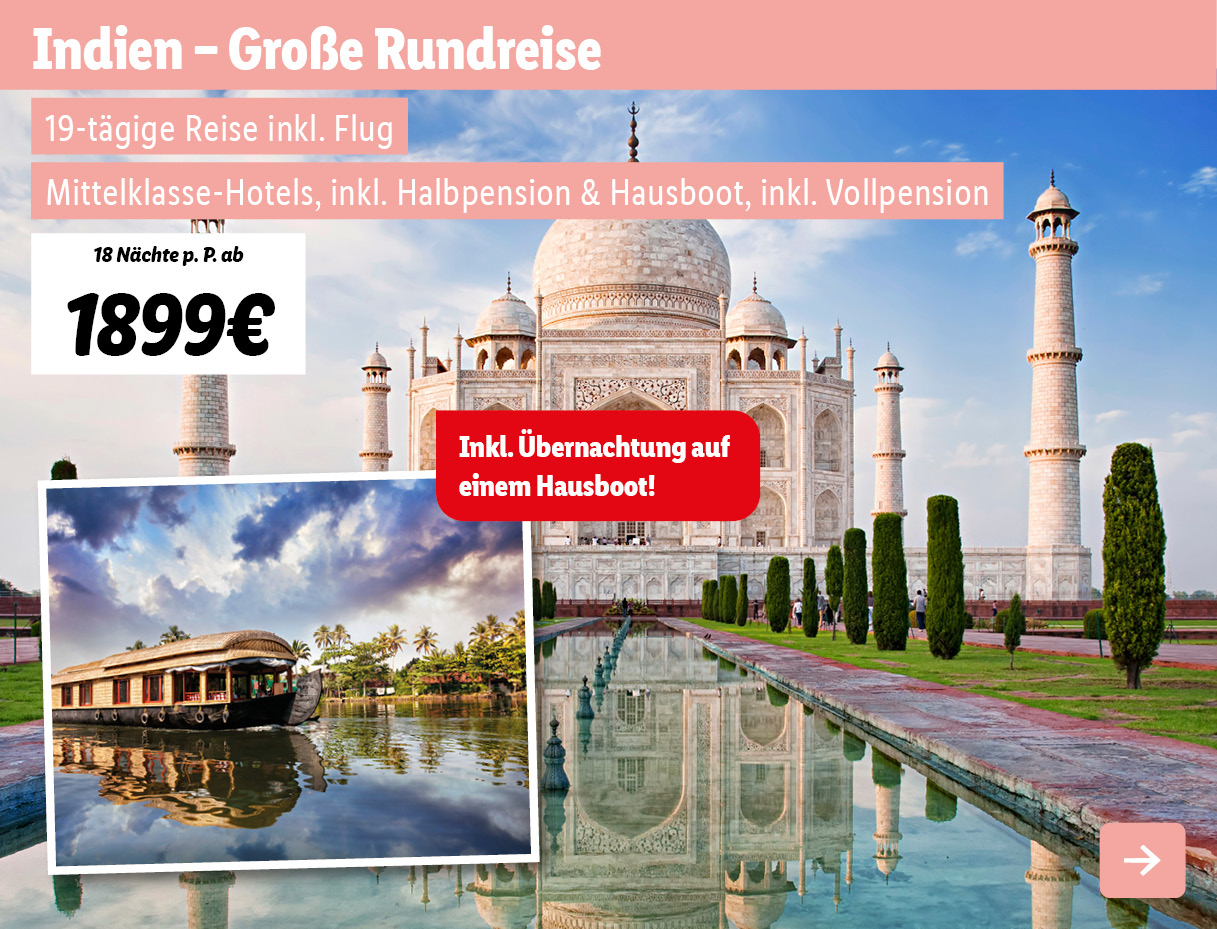 Indien – Große Rundreise