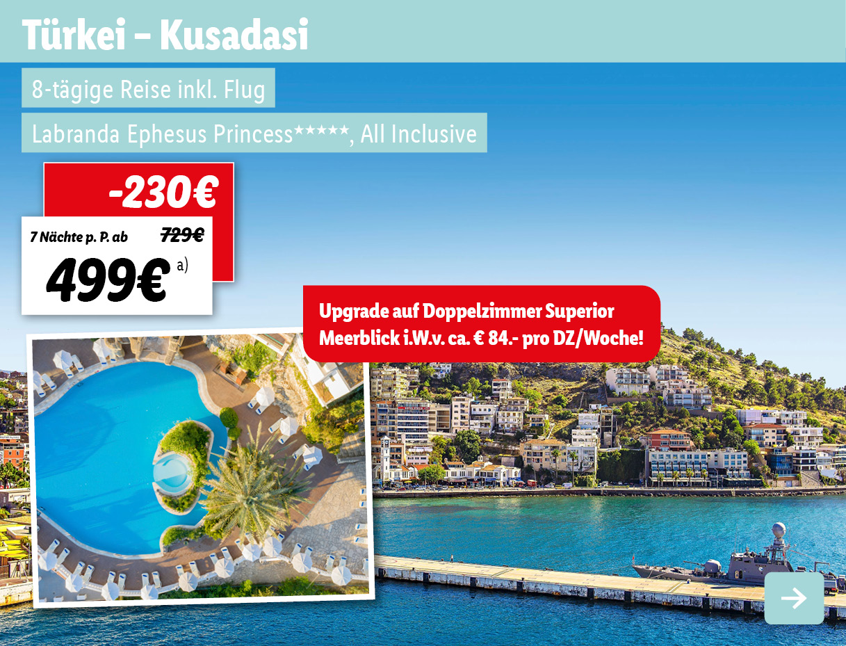 Türkische Ägäis - Kusadasi