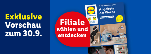 Exklusive Vorschau der Angebote