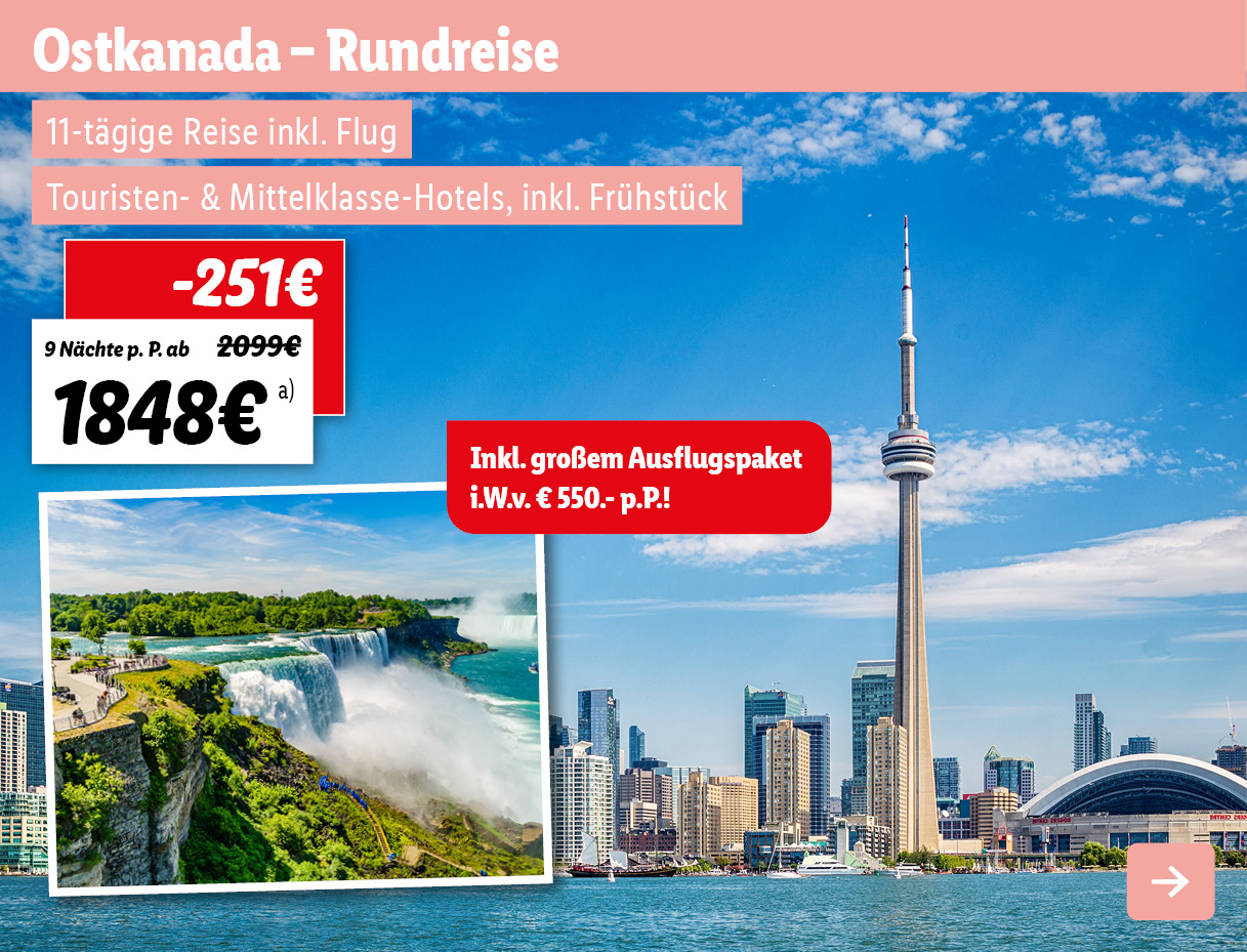 Ostkanada - Rundreise