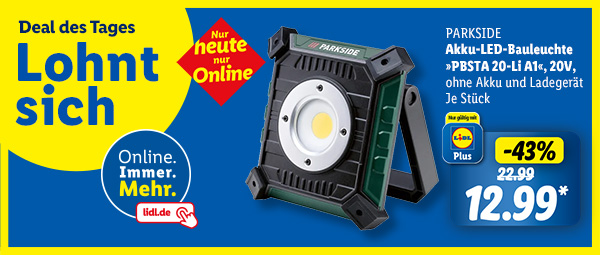 Lidl Plus Deal des Tages