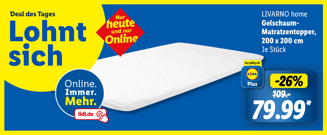 Lidl Plus Deal des Tages