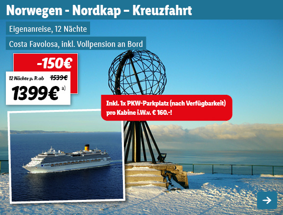 Norwegen Kreuzfahrt