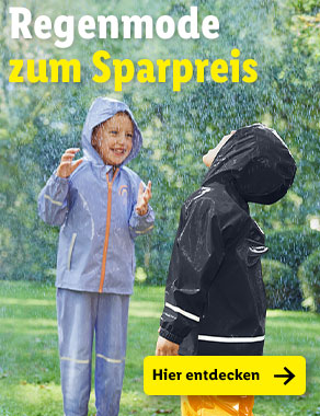 Regenmode zum Sparpreis