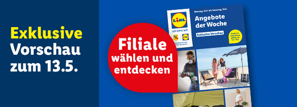 Exklusive Vorschau der Angebote