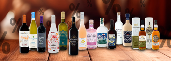 Wein & Spirituosen: Große Lagerräumung