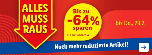 Alles muss raus