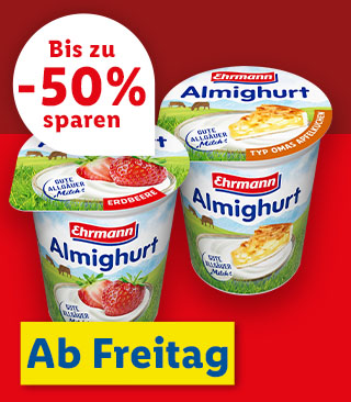 Billiger | Ab Freitag 31.1.