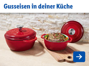 Gusseisen in deiner Küche