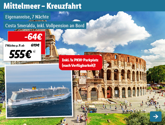 Mittelmeer Kreuzfahrt