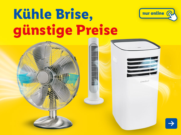 Kühle Brise, günstige Preise