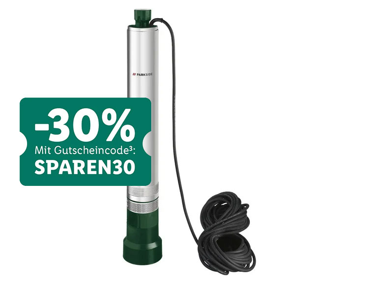 PARKSIDE® Tiefbrunnenpumpe »PTBP 900 A1«, max. 4500 l/h