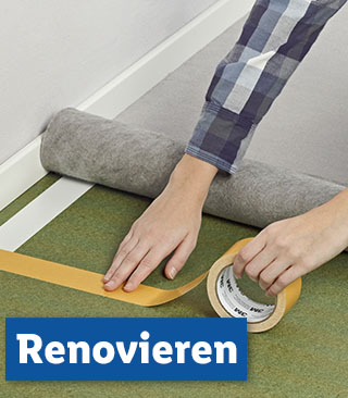 Renovieren | Ab Donnerstag, 22.8.