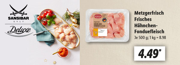 Fondue & Raclette | Ab Montag, 18.12.