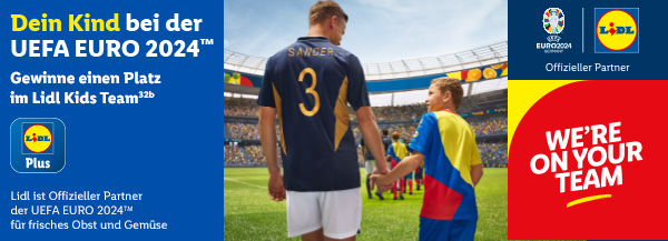 Dein Kind bei der UEFA EURO 2024