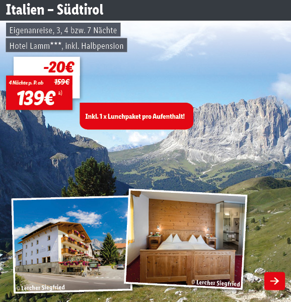 Italien Südtirol