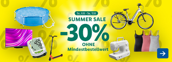 30% im Summer Sale