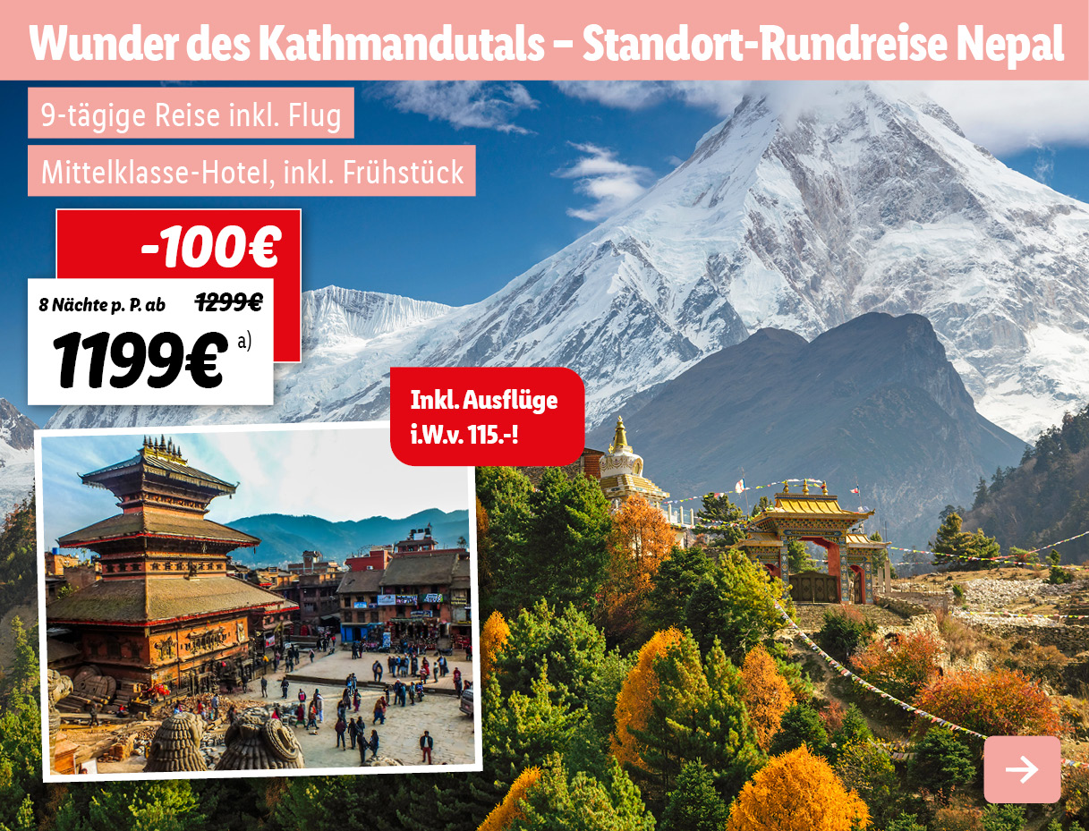 Nepal Rundreise