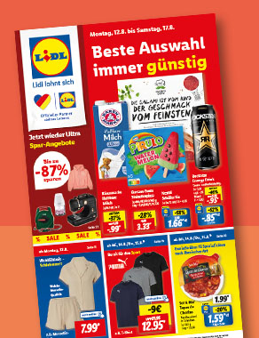 Angebotsprospekt nächste Woche