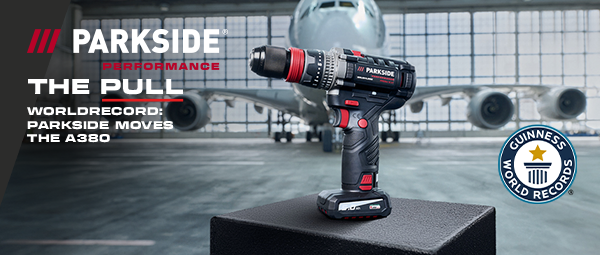 Parkside Performance, The pull worldrecord: Parkside moves the A380