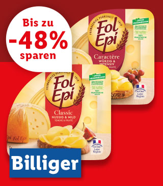 Billiger | Ab Donnerstag, 17.10.