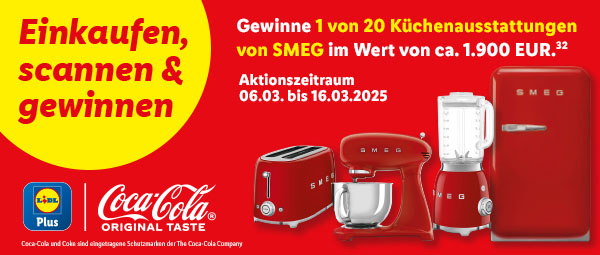 Einkaufen, scanen & gewinnen