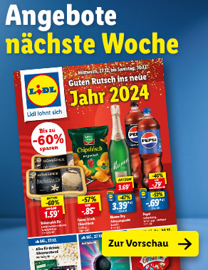 Angebotsprospekt nächste Woche