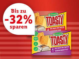 Billiger | Ab Donnerstag, 29.2.