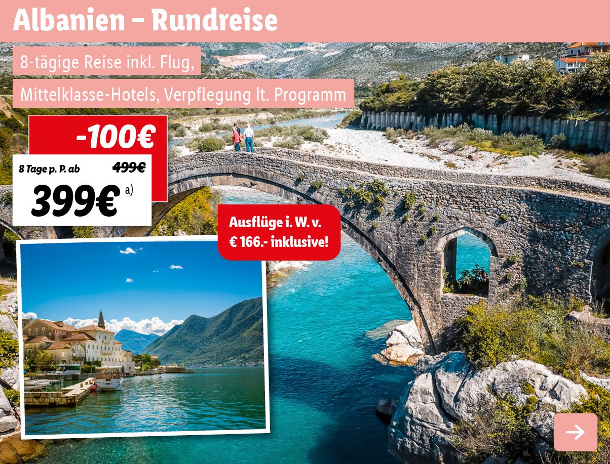 Albanien - Rundreise